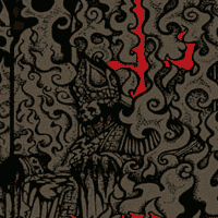 Dark Funeral Naglfar The Conservatory, OKC 2008 2 color screen print (black, gray) heavy red stock 24×36 inches signed and numbered edition of 130(?) $15.00